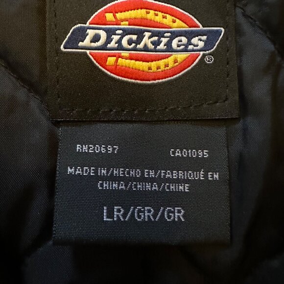 Dickies Mens Brown Insulated Bib Overalls Size L - Picture 6 of 10